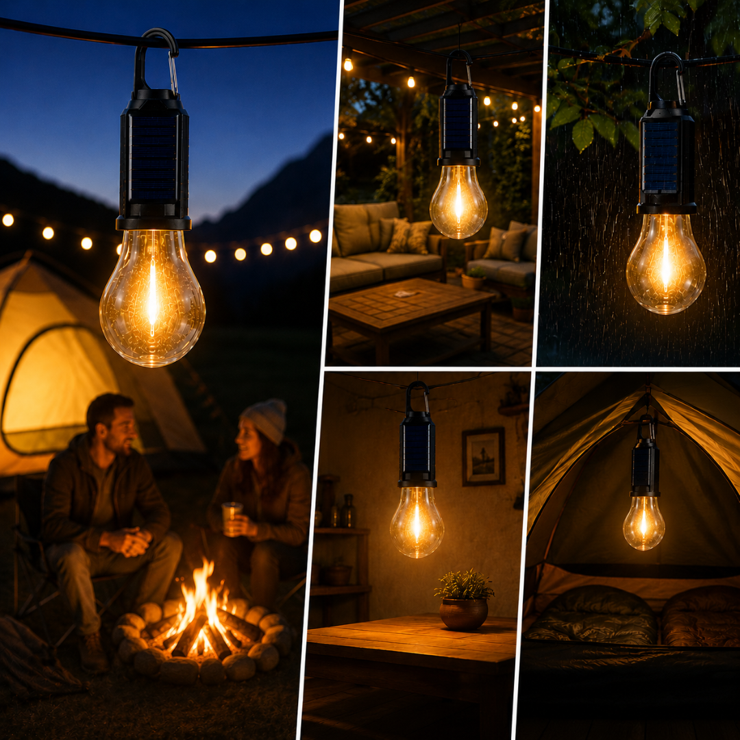 Ampolleta solar colgante EcoLight - Más luz, menos gastos