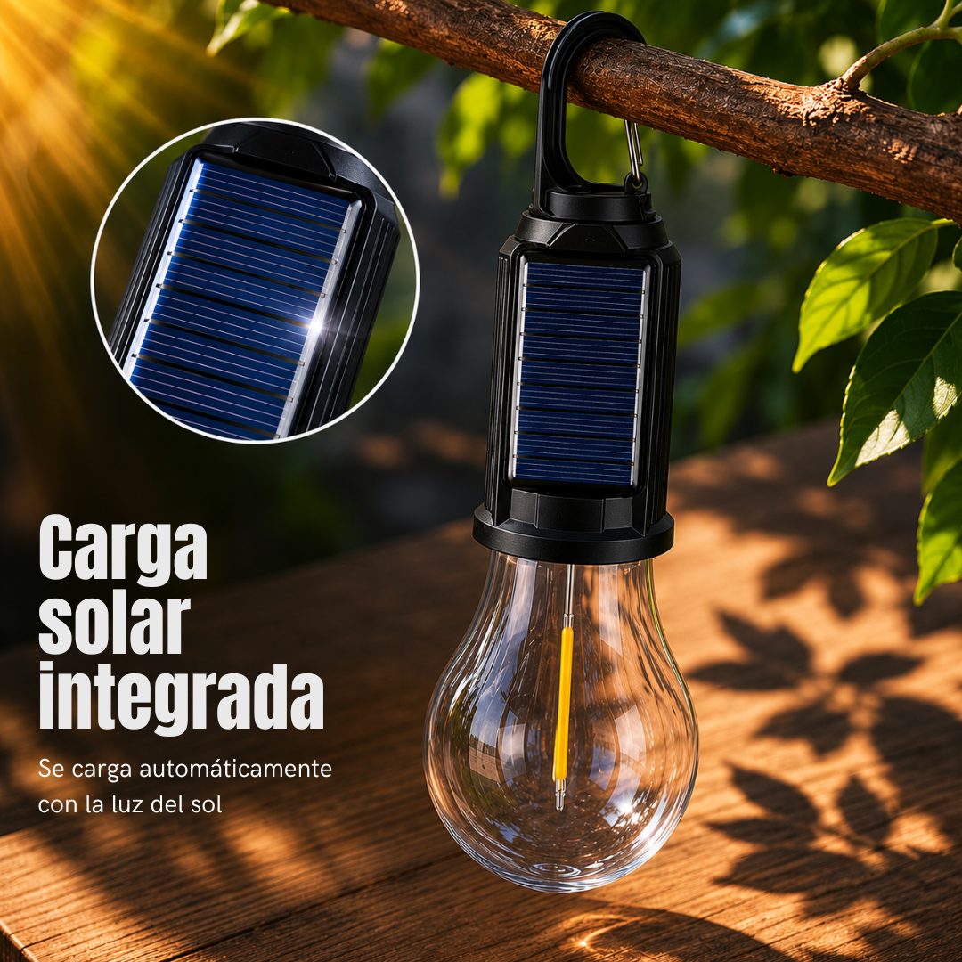 Ampolleta solar colgante EcoLight - Más luz, menos gastos